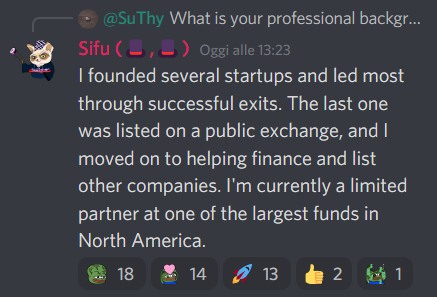 TimeNews247420's tweet photo. Some background stories from Sifu :3 @danielesesta https://t.co/k77MguOXSt