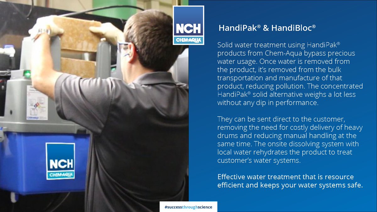 The Solid water treatment solution that doesn't waste water       
Sustainable resource management, in a compact form: ncheurope.com/en/solutions/c…
#SolidWaterTreatment #ChemAqua #Sustainability
