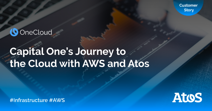 Beth_Howen's tweet photo. It's story time ! 📖 
By going all in on the cloud with @AWScloud and Atos, @CapitalOne laid the foundation for personalized experiences for its customers 💳
Read the multi-year transformative journey out of the #datacenter by reading our customer story
👉 https://t.co/MHlKVB1oyR https://t.co/lm5o2iXczA
