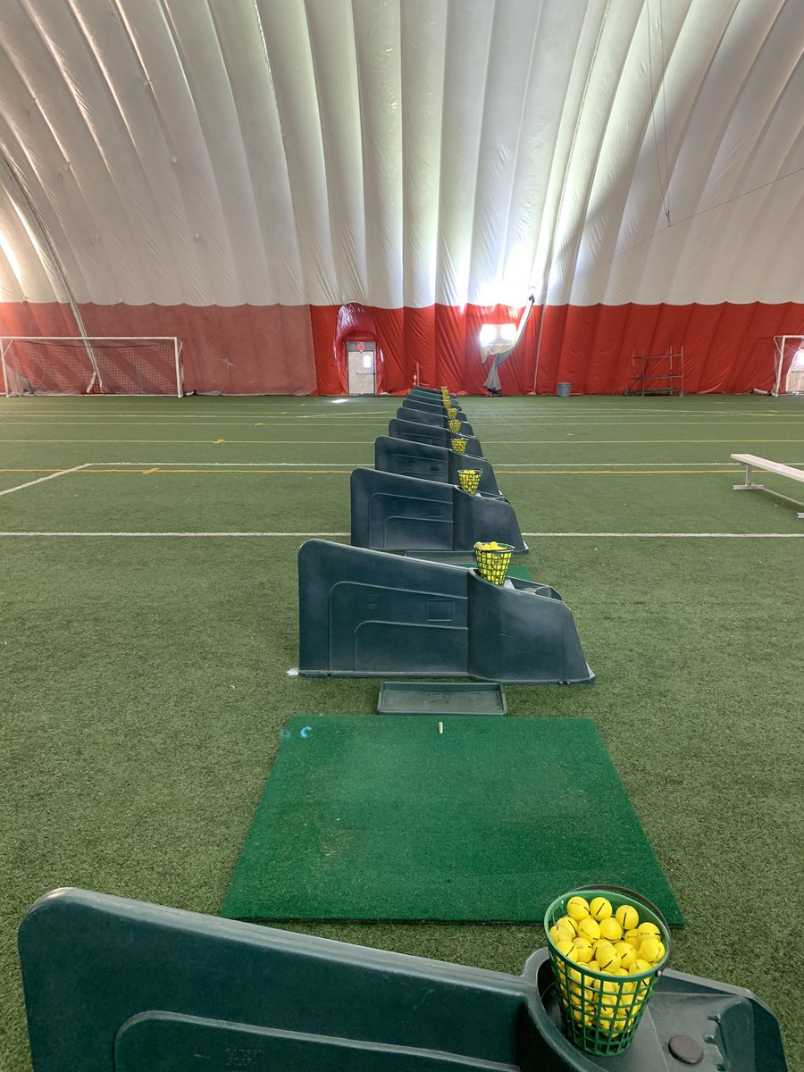 Golf’s back at BMO! Book your time unb.ca/fredericton/ur…  <a href="/UNBAthletics/">UNB REDS</a> @UREC_UNB