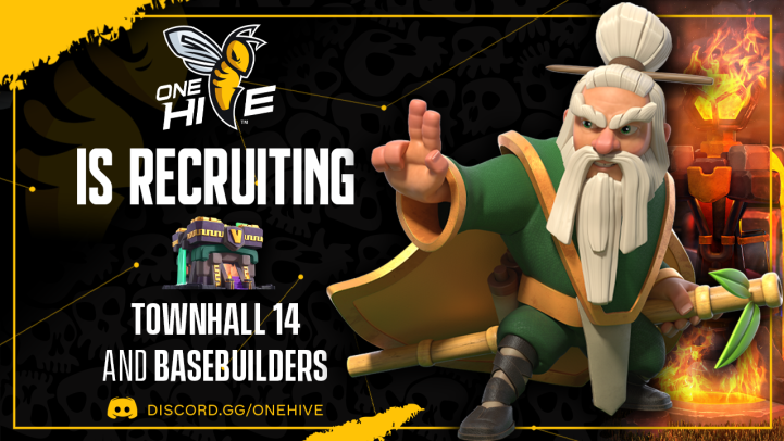 OneHive (@onehivecoc) on Twitter photo NEW YEAR! NEW SEASON! Time for some new recruits! 
Apply at discord.gg/onehive NEW YEAR! NEW SEASON! Time for some new recruits! 
Apply at discord.gg/onehive