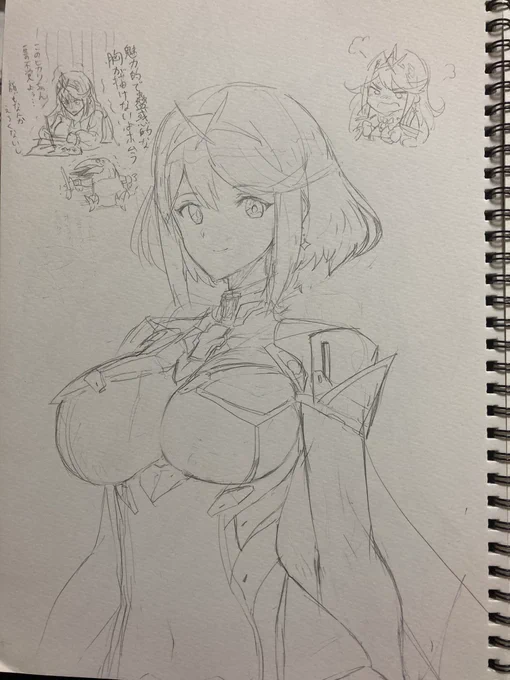 1年前くらいのホムラの絵を掘り出したんだが左上のヒカリちゃんを見るに過去無糖はまだこの絵に満足していないと見える。
だが過去無糖よ、この絵は今より上手い。特に胸と顔 