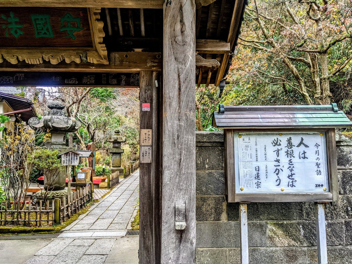 La bacheca del tempio oggi recitava così:
人は/善根をなせば/必ずさかう

"Le persone, se mettono buone radici, cresceranno di certo rigogliose"

Insomma: fai del tuo meglio, tutto ciò che fai di buono prima o poi tornerà a te. 🌱