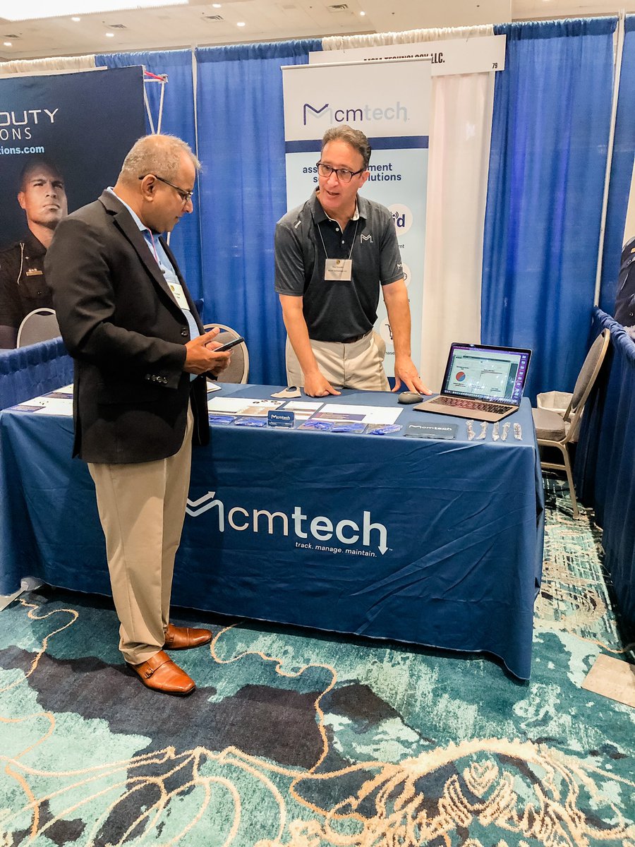 MCM_Tech's tweet photo. Excited to be starting off 2022 at the Florida Police Chiefs Association Mid-Winter Training Conference & Expo. If you are in Orlando be sure to stop by our booth and see Paul! #trackmanagemaintain #justtrackit https://t.co/y31x605SoG