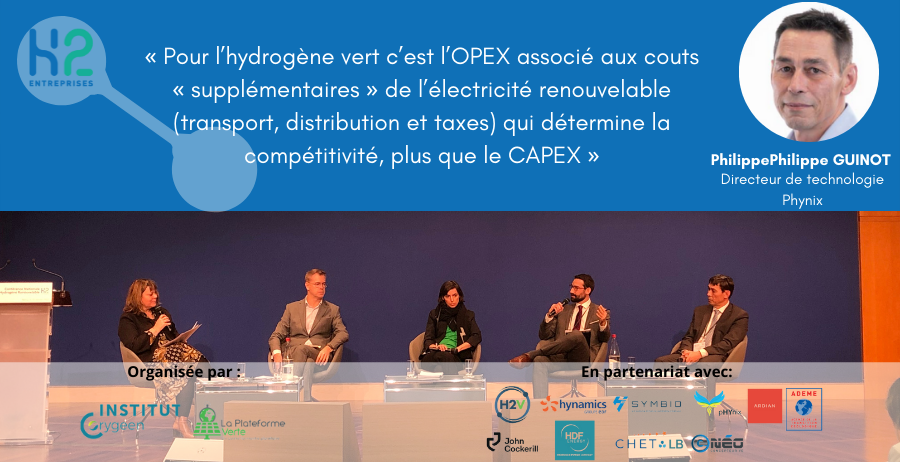 pHYnix_Energy's tweet photo. La journée de rencontre #H2Entreprises avec plus de 40 experts de l’hydrogène renouvelable au Ministère de l’Économie, des Finances et de la Relance, se déroule avec grand succès.
@IOrygeen - François PAQUET - Laurent MAZILLE - Alice VIEILLEFOSSE
#pHYnix #décarbonation #hydrogene https://t.co/J0vZqXPagF