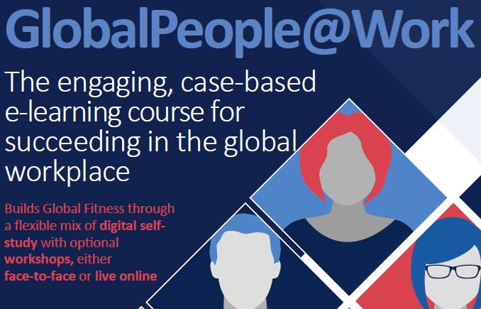 GlobalPeople@Work e-Learning Course – highly interactive with high-end video sequences – now available exclusively &amp; worldwide from GPC. For professionals wanting to enhance collaboration across borders of various kinds &amp; maximise creativity. #business lnkd.in/dp2hXzVa