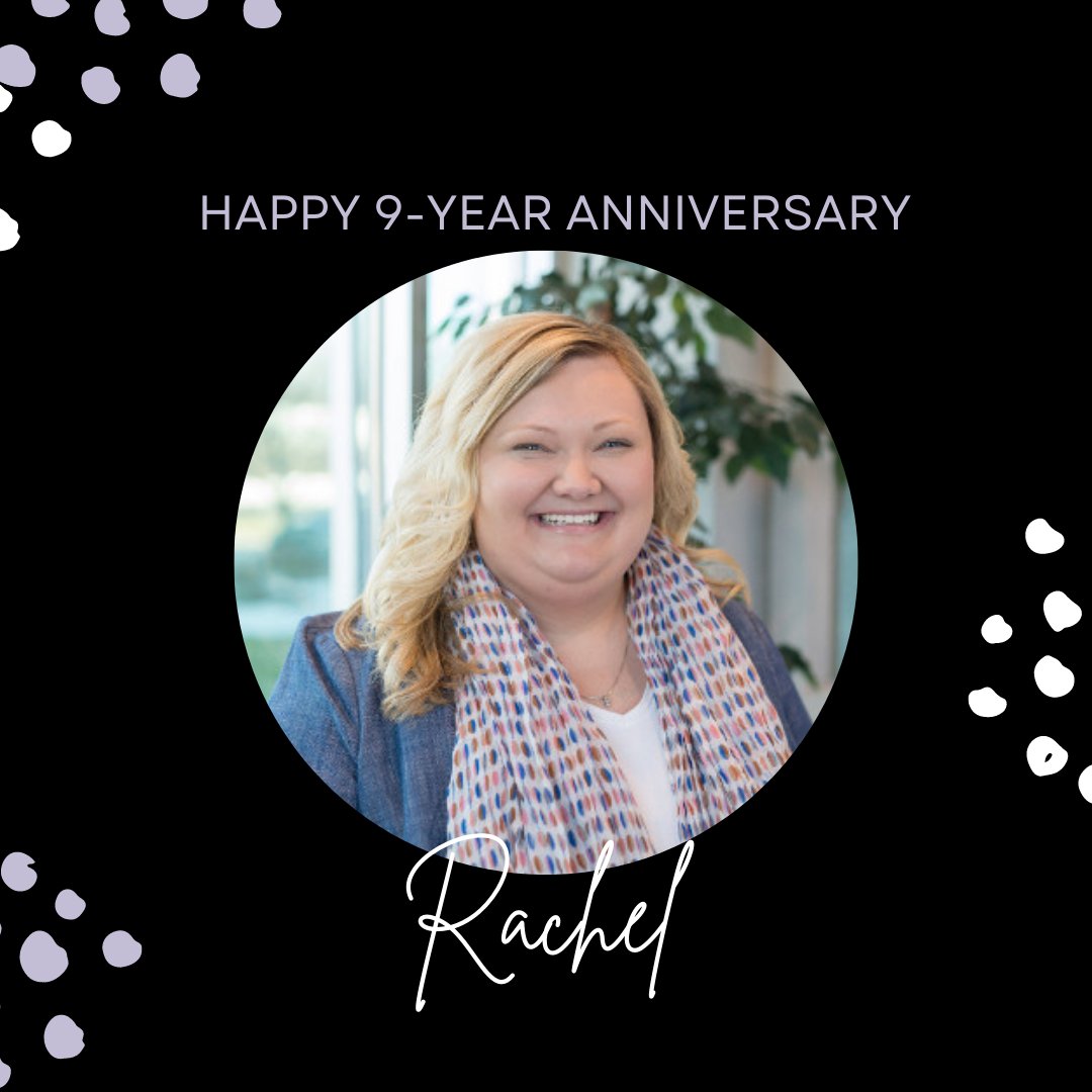 StaffSolEnt's tweet image. Join us in celebrating another SSE anniversary 🎉 Congrats to our VP of Recruiting &amp;amp; Service Delivery Operations, Rachel Mack for her 9 years with SSE! We are so thankful for all you do 👏