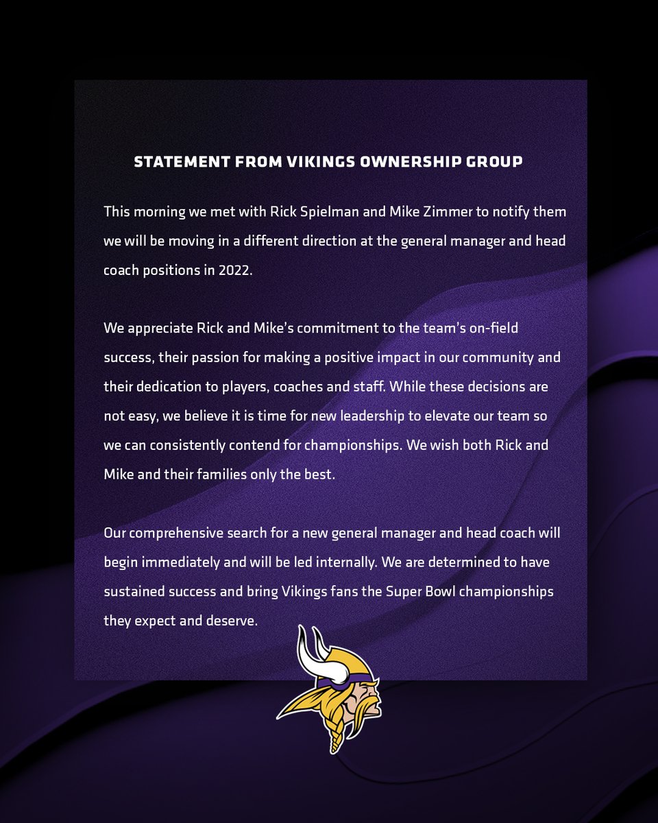 Minnesota Vikings tweet media