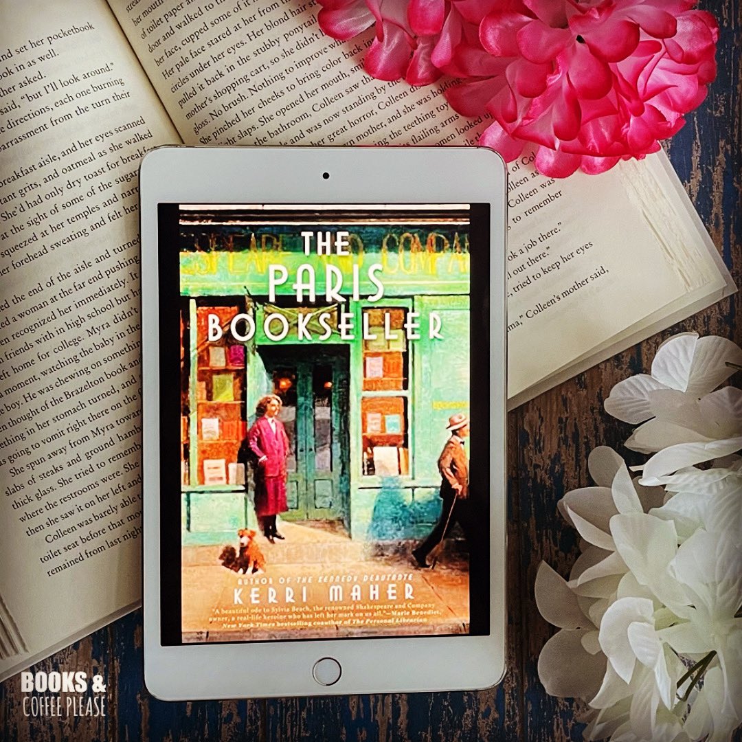 #TheParisBookseller by @kerrimaherbooks releases tomorrow January 11, 2022.

Thank you @BerkleyPub and @NetGalley for this gifted copy.

#BookTwitter #BookTour #WritingCommunity #Booksandcoffeemx