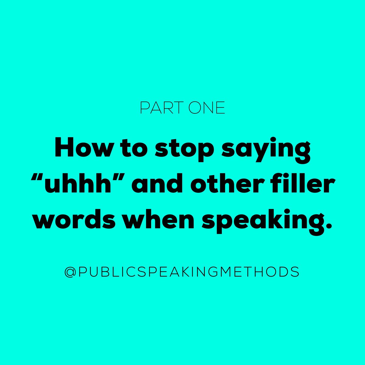 WatchMirandaGo's tweet image. How to stop saying “uh” &amp;amp; other filler words.

Using filler words can actually humanize you. However, the average speaker uses five per minute — this is way too many! Swipe for details on how to improve in this area. #publicspeaking #tedtalk #publicspeaker