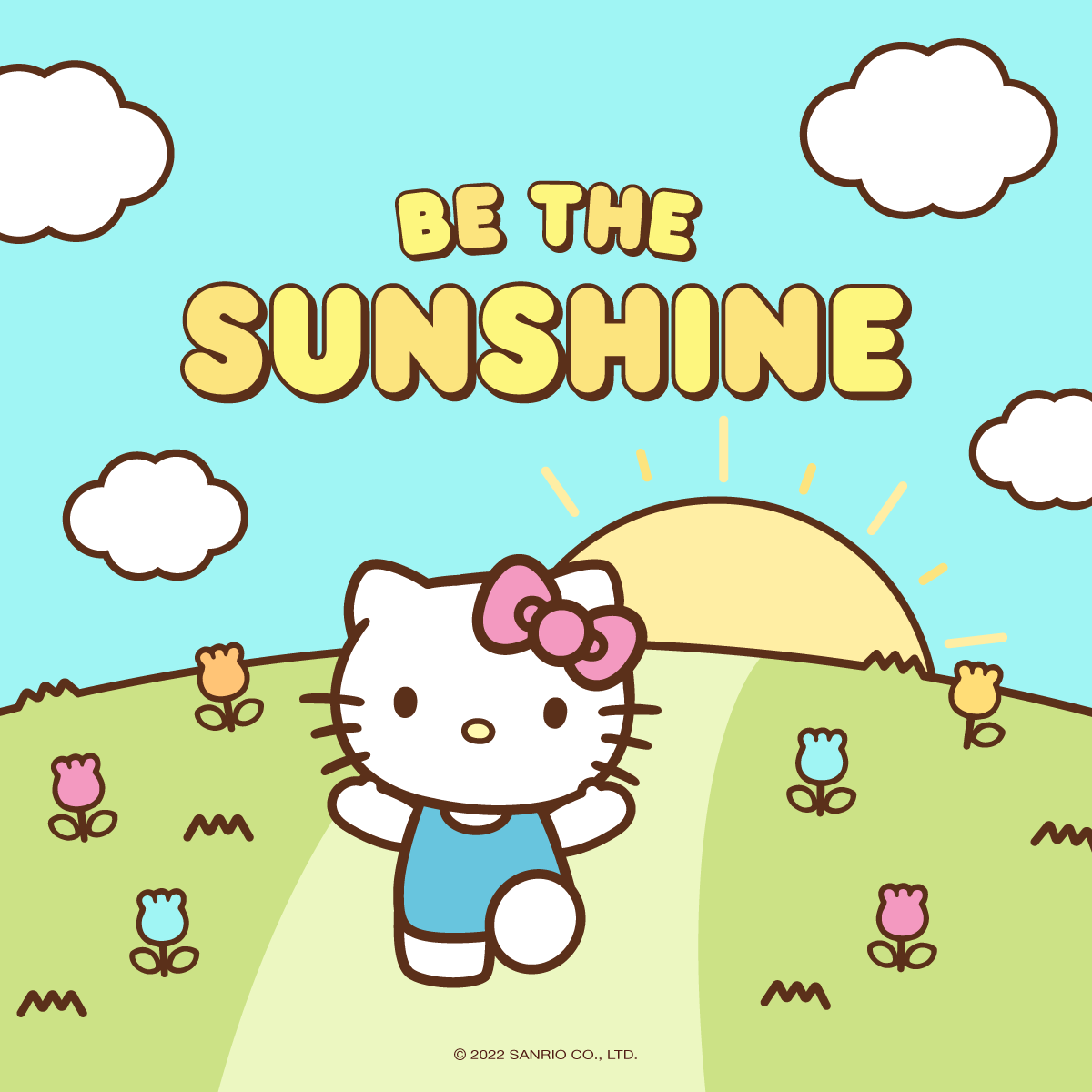 hellokitty's tweet photo. Be the sunshine on a cloudy day ☀️ #mondaymotivation https://t.co/4jpiQGrPvf
