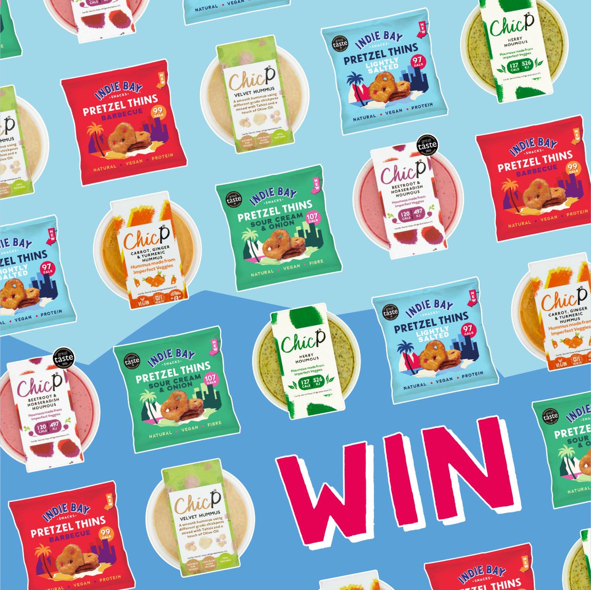 Indie Bay Snacks (@indiebaysnacks) on Twitter photo 🎉PRETZEL AND HUMMUS GIVEAWAY🎉
For a chance to win a stash of our THINS & a delicious selection of <a href="/chicpfood/">ChicP Hummus & plant-based snacks</a> then all you need to do is:
1. Like this post 😋
2. FOLLOW @indiebaysnacks AND <a href="/chicpfood/">ChicP Hummus & plant-based snacks</a> 😋
Competition ends 17/01/2022. 🎉PRETZEL AND HUMMUS GIVEAWAY🎉
For a chance to win a stash of our THINS & a delicious selection of <a href="/chicpfood/">ChicP Hummus & plant-based snacks</a> then all you need to do is:
1. Like this post 😋
2. FOLLOW @indiebaysnacks AND <a href="/chicpfood/">ChicP Hummus & plant-based snacks</a> 😋
Competition ends 17/01/2022.