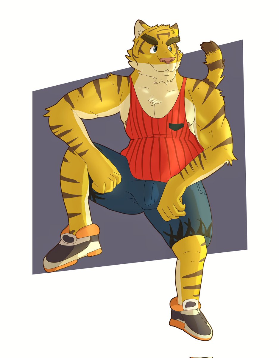 RockoBear's tweet photo. Torahiko from Morenatsu, a furry game.
#furry #muscle #ChineseNewYear #morenatsu #Torahiko #Ooshima https://t.co/SpqO9BoP9E