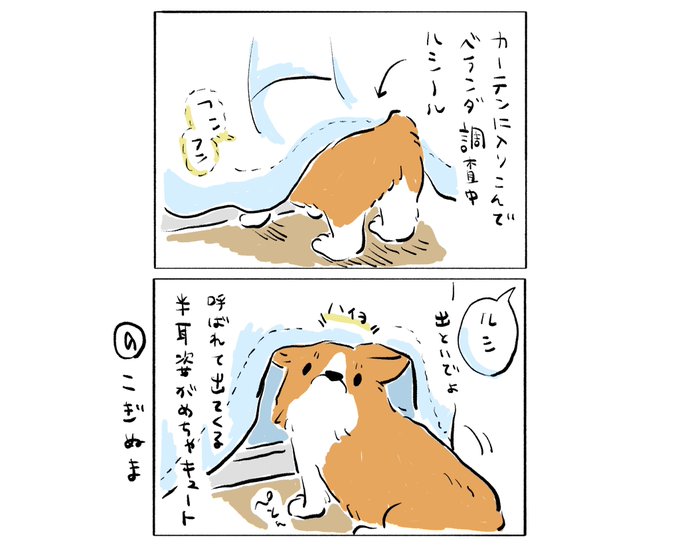 1日1コーギーイラストのtwitterイラスト検索結果