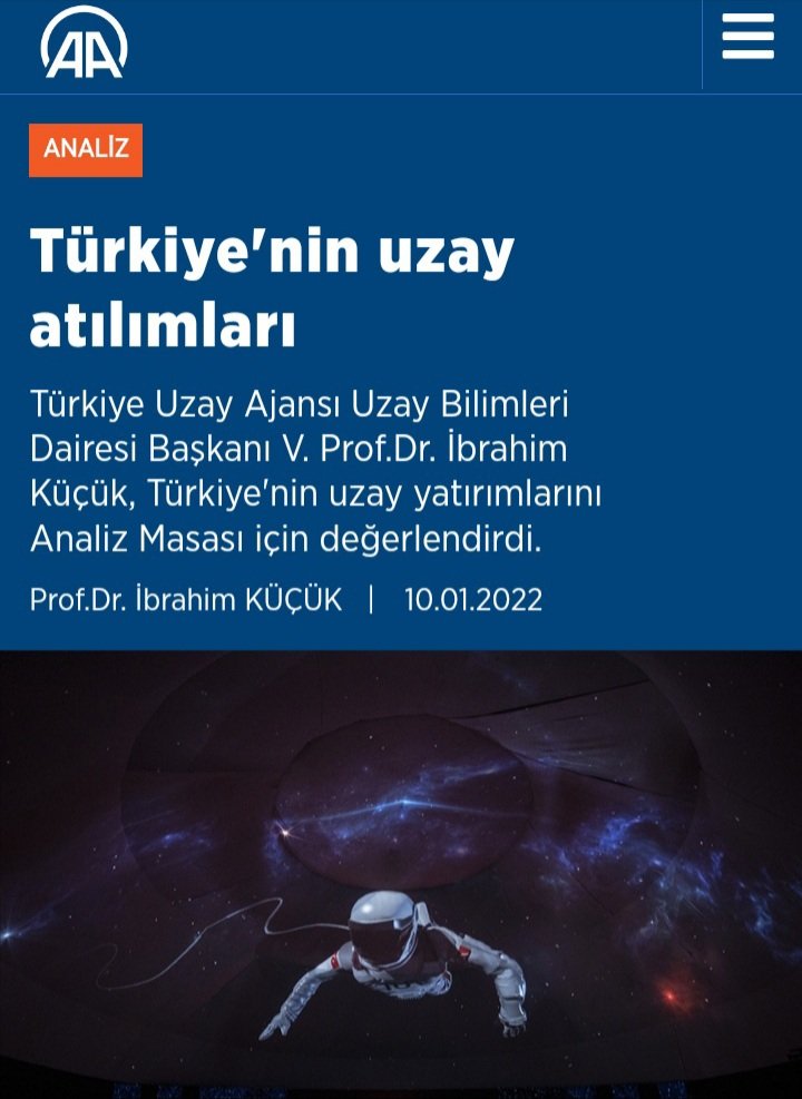 Prof. Dr. İbrahim KÜÇÜK hocamızın AA'daki yeni yazısı.🙂 aa.com.tr/tr/analiz/turk…