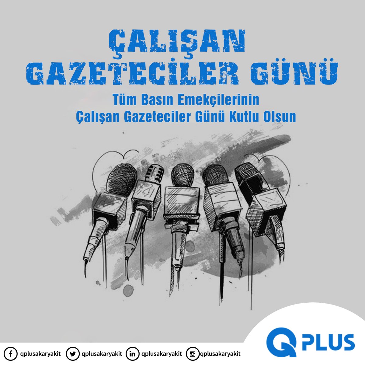 10 Ocak Çalışan Gazeteciler Günü Kutlu Olsun.