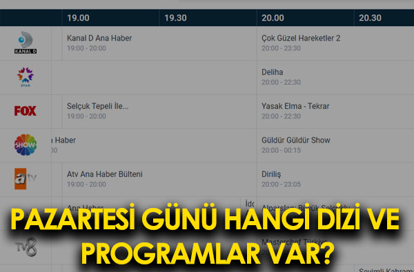Pazartesi günü hangi dizi ve programlar yayınlanıyor merak ediyorsanız bu sayfamızda sizler için paylaştık;

canlitv.center/blog/pazartesi…

#diziizle #dizi #tvprogram #pazartesi #pazartesisendromu #canliizle #canlitv #tvizle