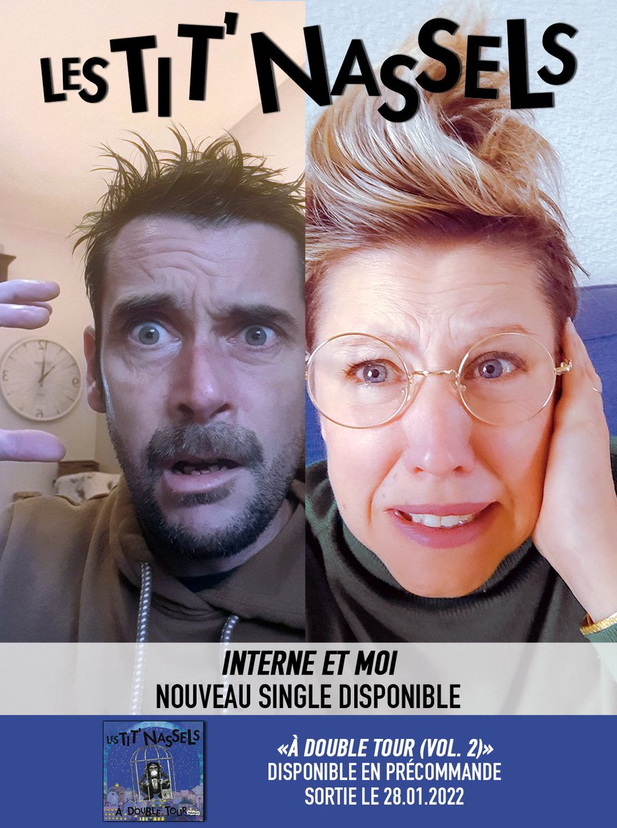 ⏰ INTERNE ET MOI - DISPONIBLE ⏰
🎧 Écoutez le titre : smarturl.it/LTNInterneetmoi
💿 Précommandez le vol. 2 : smarturl.it/AdoubletourVol2
Voici en avant-première notre 1er titre "Interne et moi" tiré de notre nouvel album A D T volume 2 qui sortira le 28 janvier prochain.🤪