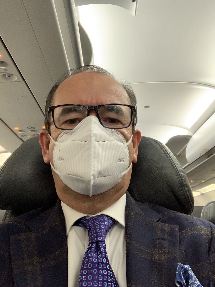 JCCassinelli's tweet photo. Un conflicto permanente entre teletrabajo y lo presencial. En mi profesión hay temas presenciales impostergables. Rumbo a Quito con todos los protocolos posibles #KN95 @gccassinelli14 @jliturralde2 #FelizLunes https://t.co/zX8qYNc2Jg