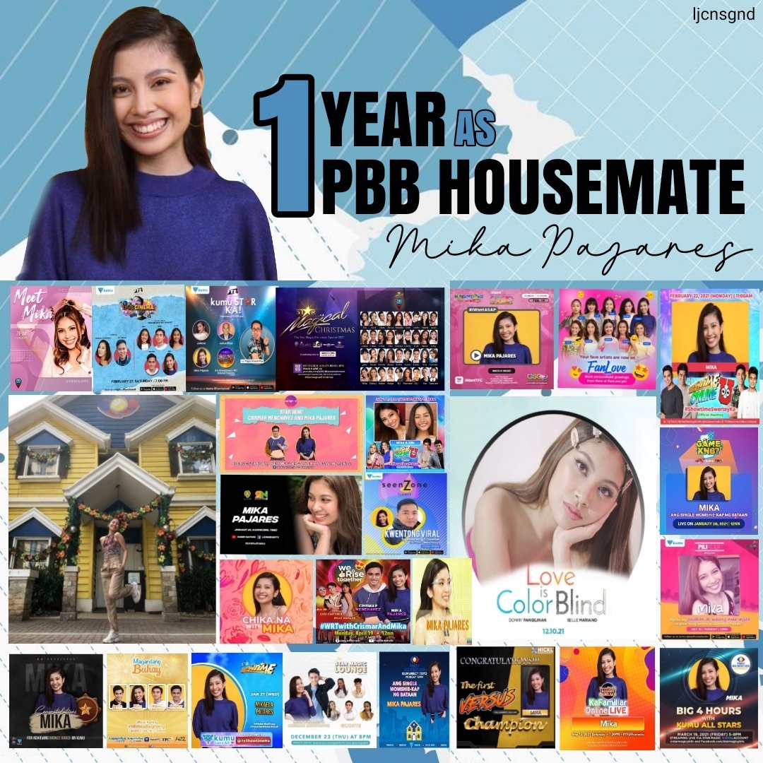 iamikapbb's tweet photo. One Year as PBB Housemate 🏡
Evictsary yorn? More projects to come!

@iamikapajares | #MikaPajares https://t.co/6rXIXPdKXk