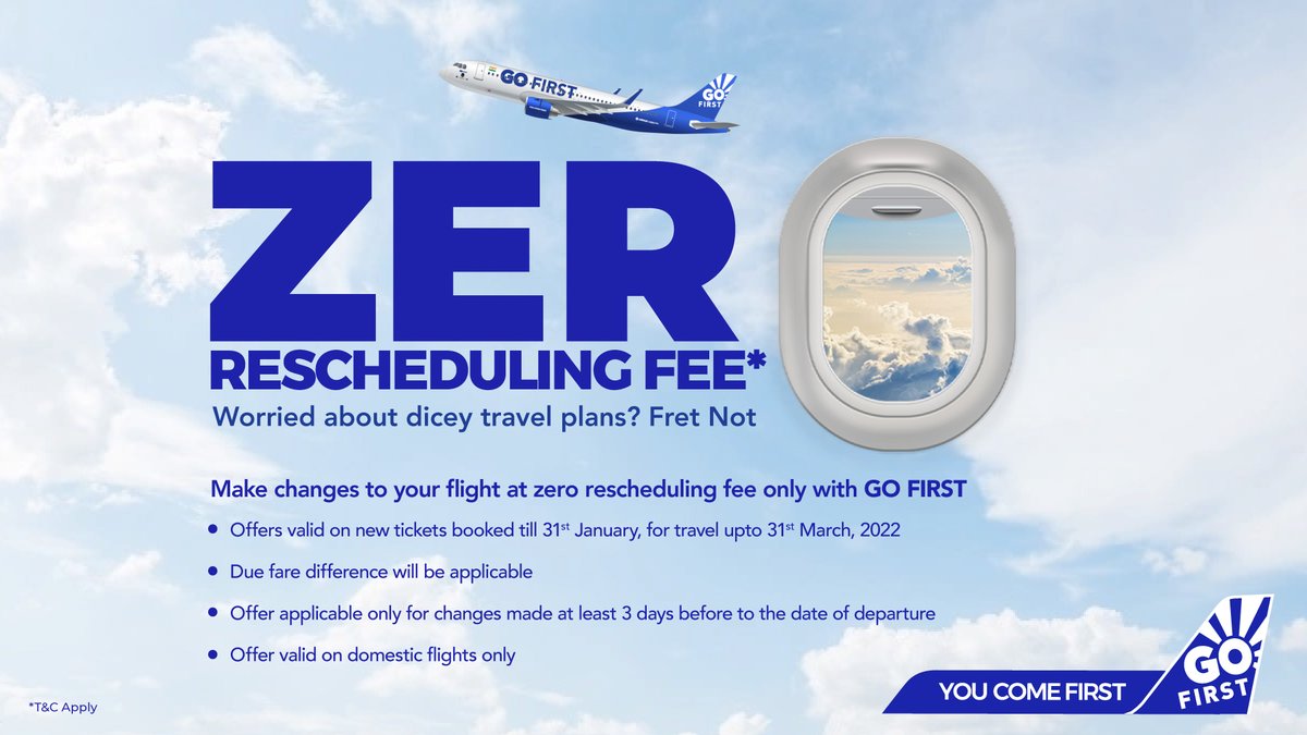 GO FIRST tweet media