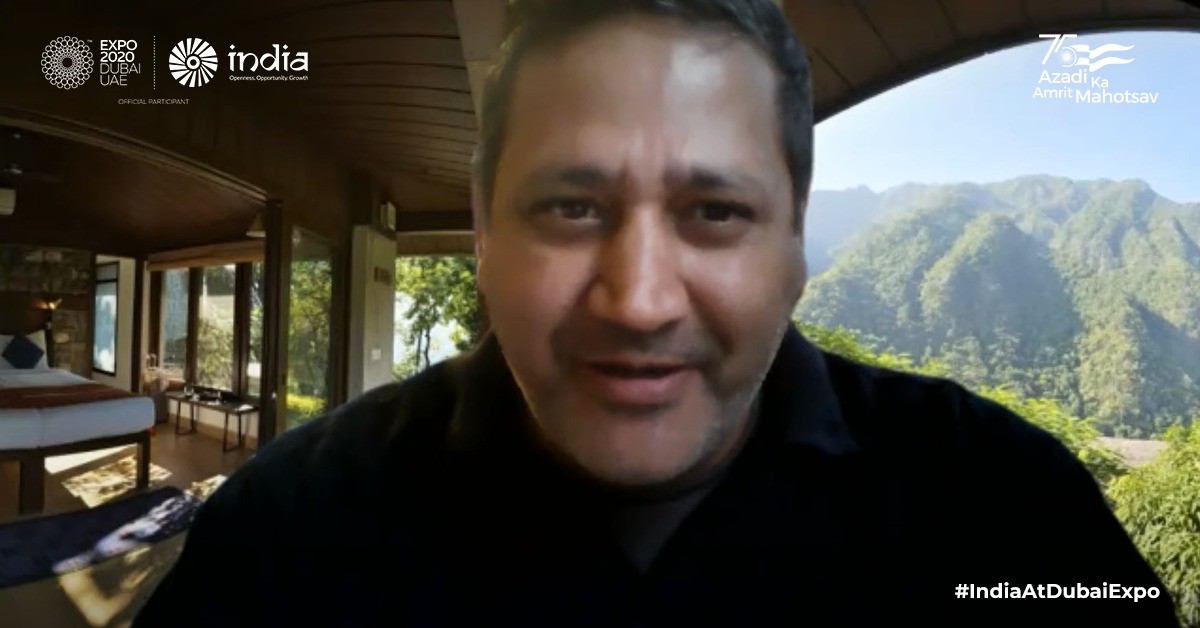 India is one of the most popular adventure tourism destinations with enviable natural resources &amp; 6th richest country for natural assets: Mr. Vaibhav Kala, Officiating President, <a href="/ATOAIexplore/">ATOAI</a>, at #IndiaPavilion.  

#IndiaAtDubaiExpo @expo2020dubai #InvestIndia #IncredibleIndia