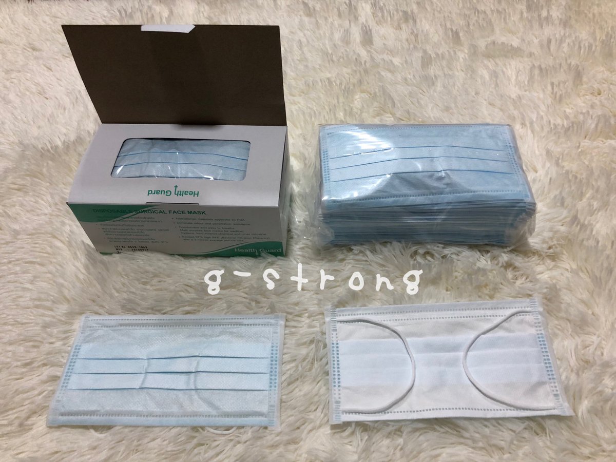 jorjeegorgee's tweet photo. #Gstrong_Update
-ˏˋ10-01-65´ˎ˗
🚌💨ส่ง 11-01-65

1. #HEALTHGUARD ไส้กรอง23แกรม
- สายกลม 111฿/💚💙💖🤍

2. #หน้ากากอนามัยคาร์บอน 190฿/50ชิ้น
กันควัน&amp;ฝุ่น ละอองเกสร

🚌💨flash40(+10฿/กล่องถัดไป)

#โควิด19
#หน้ากากอนามัย #หน้ากากอนามัยพร้อมส่ง https://t.co/aiNtwSwa5j
