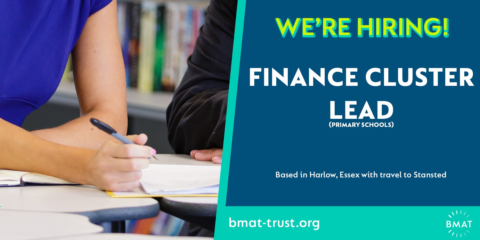 BMAT on Twitter "📢 We're Hiring! BMAT have a vacancy for a Finance