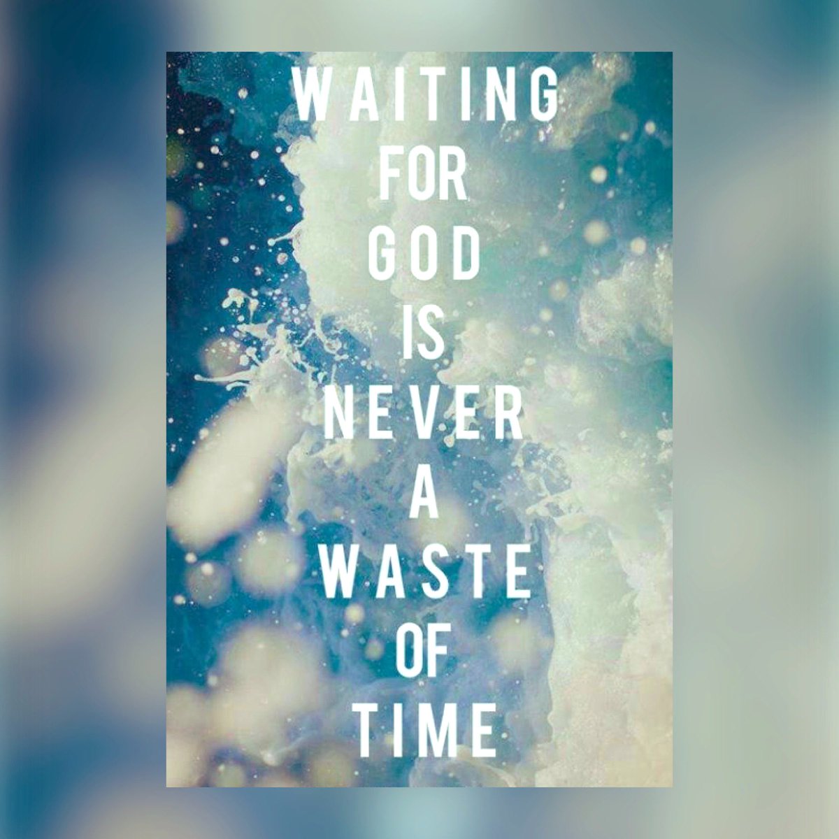 JudiGatson's tweet photo. GM βοΈ When it comes to faith, waiting is almost always going to be involved.
Your breakthrough comes by trusting Godβs perfect timing. #trustHim #WaitTraining β€οΈππ½ππ·π¦ππ«β¨ https://t.co/DAMB5JD9Ys