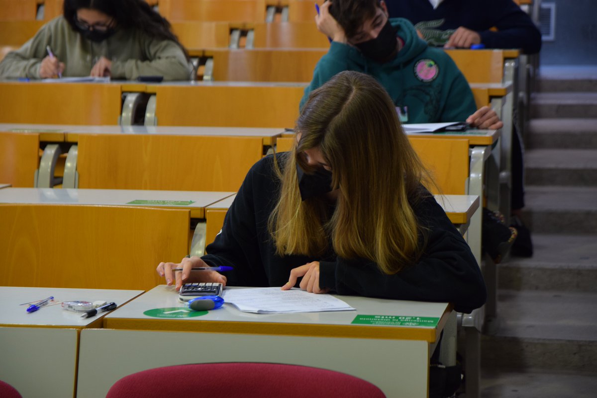 😃 Desde la UPCT deseamos mucha suerte a todos los alumnos que estos días se enfrentan a los exámenes. 

¡A por todas! 💪