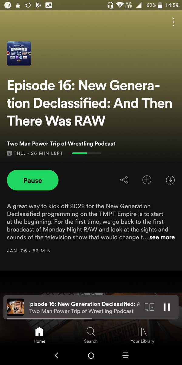 scottysmithmate's tweet photo. And then there was RAW. Today I listened 🎧 to @ChadIanB's New Generation Declassified W/ @MikeFreland of @FRMpodcast! Thanks for the shoutout Chad. Check this out on your favourite podcast app! #TMPT #NewGeneration #WWERaw #MondayNightRAW https://t.co/039GpbwpEO