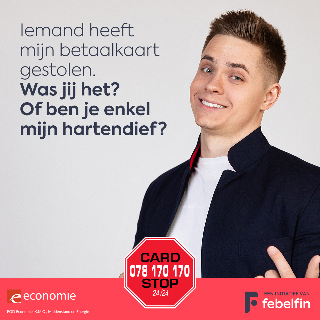 GentseFlikken's tweet photo. Vanaf nu heeft #CardStop een nieuwe nummer: 078 170 170. Sla het vandaag nog op in je telefoonlijst en bel het onmiddellijk als je bankkaart gestolen of zoek geraakt is. #preventiehelpt https://t.co/DCC96sYRBI https://t.co/MggOStsOWD