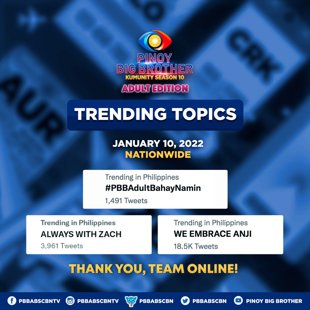 PBBabscbn's tweet photo. Thank you Team Online and Kumunizens! See you tomorrow! #PBBAdultBahayNamin https://t.co/Lv84AMjNUM