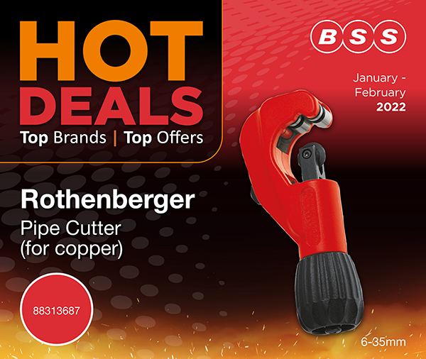 bssindustrial's tweet photo. It might be getting colder outside, but it's heating up in our branches with the latest Hot Deals! 🌡
Check out everything that's on offer in branch NOW!
Find your nearest BSS branch: https://t.co/PaFtmJVwXx
#BSS #Hotdeals #Topbrands #Topoffers #Rothenberger #BOSS™ https://t.co/PJ8xZXrByO