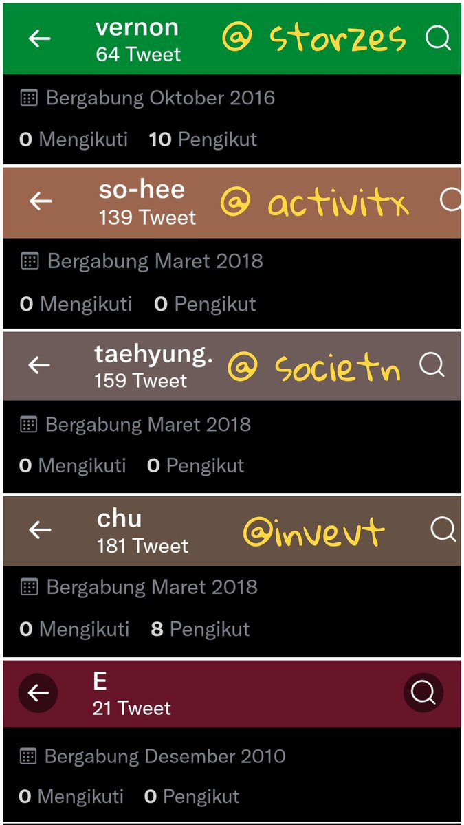 walnuy's tweet photo. Kosongan inactive y lama bertweet murah ❗

☆ E (v email), yang lain (v all, Feb)
☆ masuk mentab, GA masuk ht
☆ kena sb
☆ murah, under rumus
☆ dapet pw email + wa kang verif
☆ mulchar / random

💸 Y10 ( 5k )
💸 y16 y18 ( 3.5k )

#zonauang https://t.co/h2AK4rfiVc