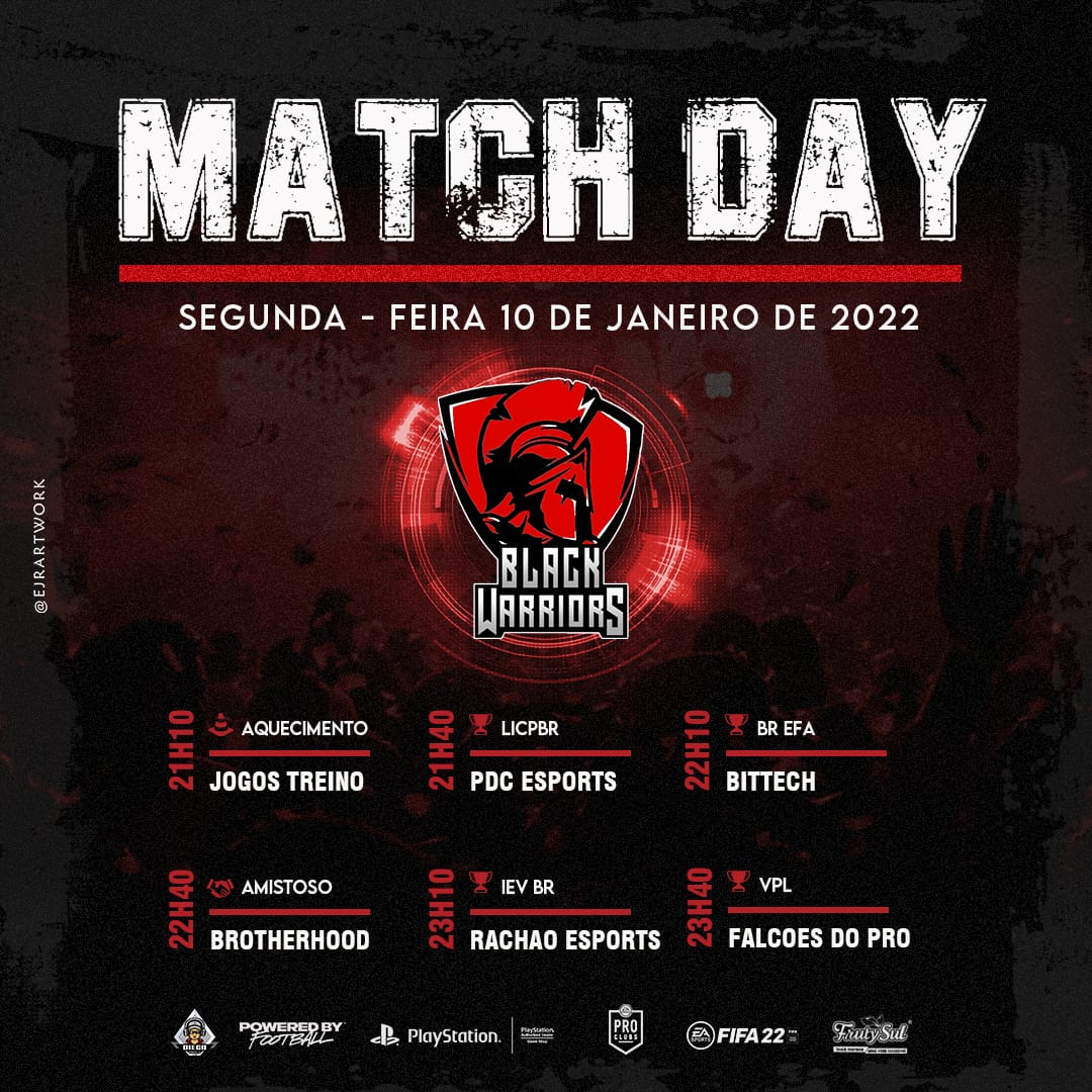 flijas's tweet photo. Hoje voltamos para os jogos competitivos, que seja uma nova temporada de vitórias, pra cima @blackwarriorsFv https://t.co/Nymnf71sIZ
