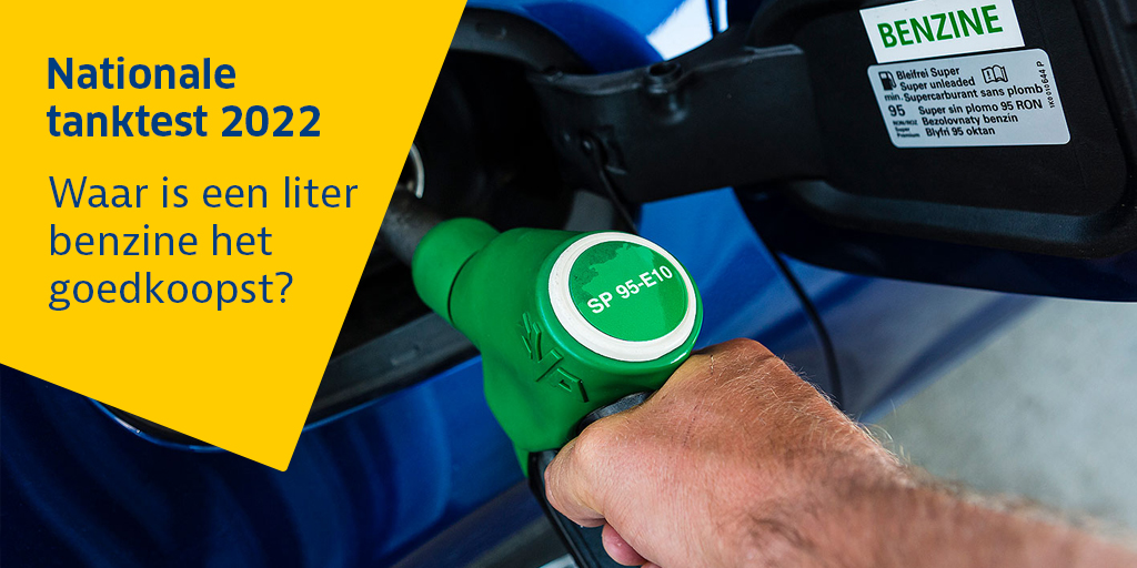 ANWB's tweet photo. Nog nooit was tanken zo duur! Eind 2021 verzamelde Kampioen de prijzen van alle 3.839 Nederlandse tankstations. De resultaten vind je in De Nationale Tanktest 2022. https://t.co/GbWWqKQ6pR https://t.co/AX4ozR4pY2