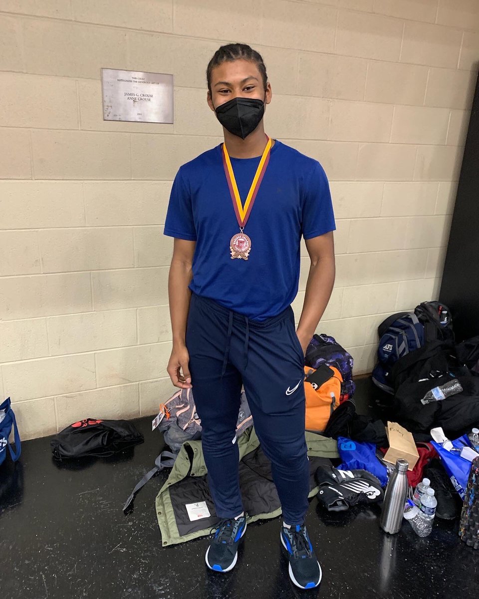 AFS_Running's tweet image. 6.99 

New 55 Meter School Record

Congrats, Daniel!