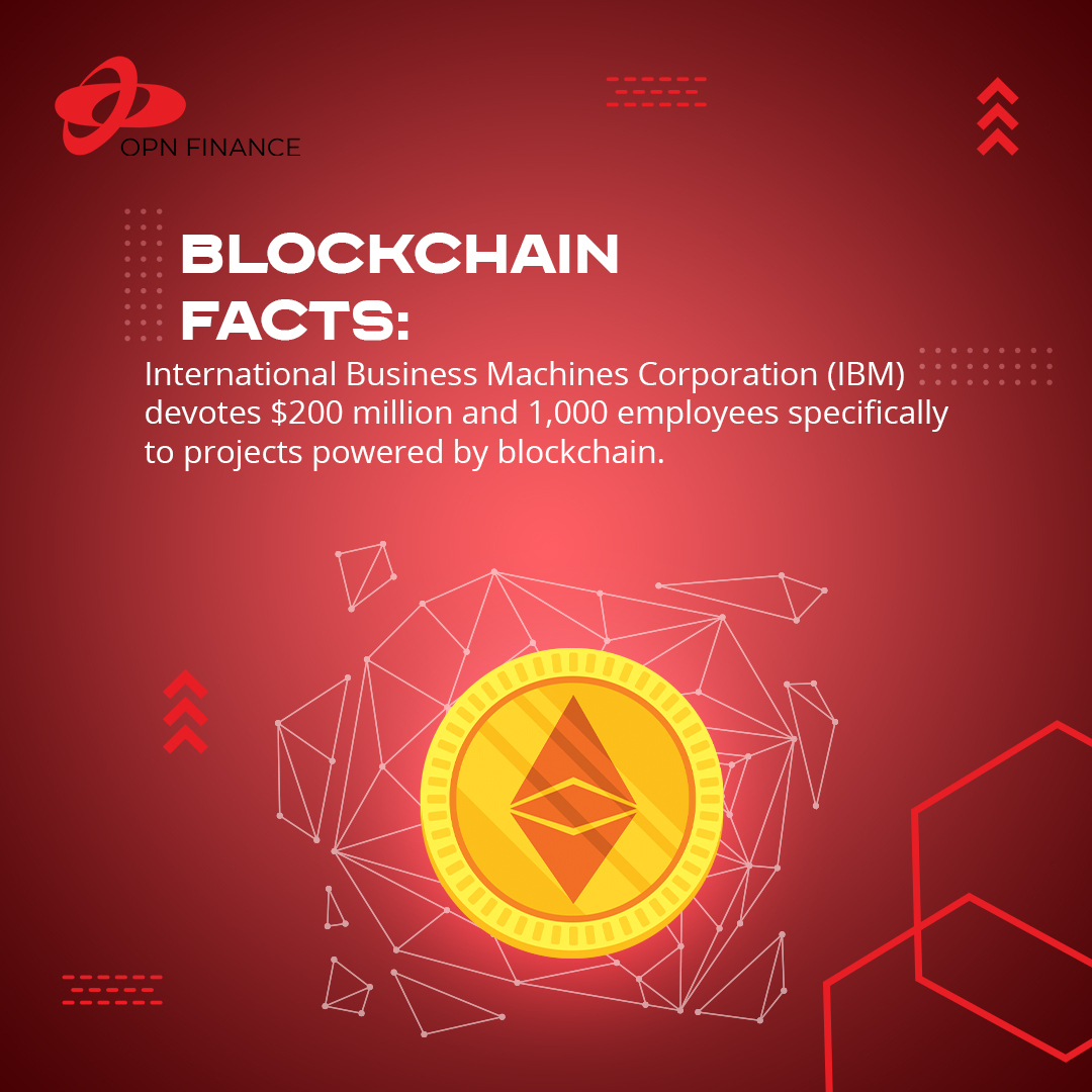 OpnFinance's tweet photo. IBM being one of the most famous multi-national all set to support blockchain technology! 

#blockchain #solutions #IBM #digitalmoney #OPN https://t.co/nRH7DgcwLP