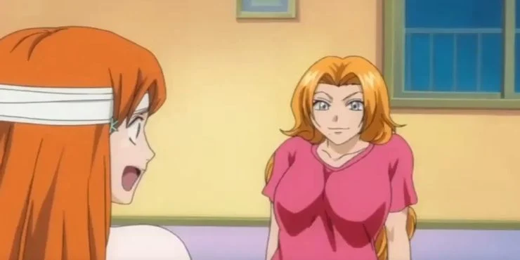 orihime rangiku bleach anime