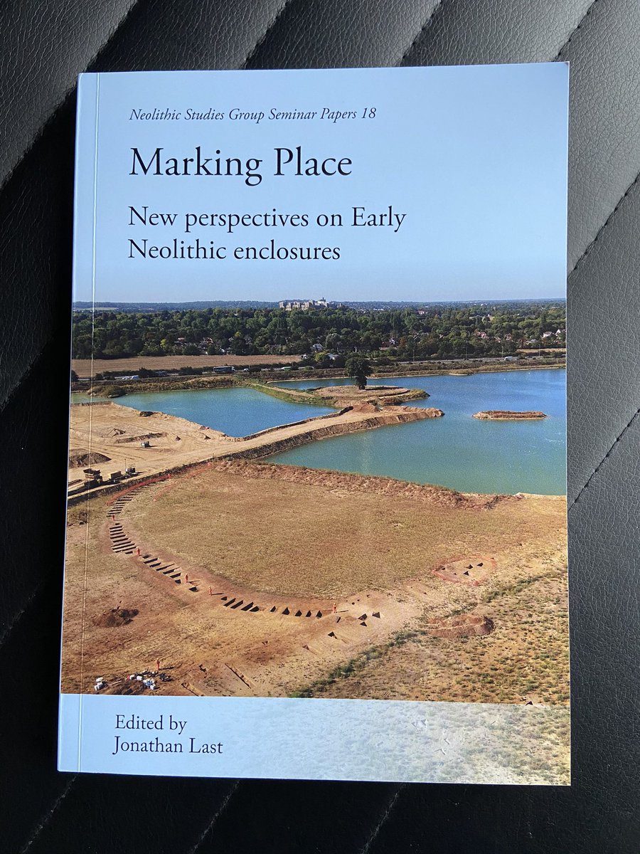 DawnCansfield's tweet image. Excited to receive this in today’s post (publications are like buses sometimes, it seems!) #Neolithic #archaeology #enclosures #causewayedenclosures