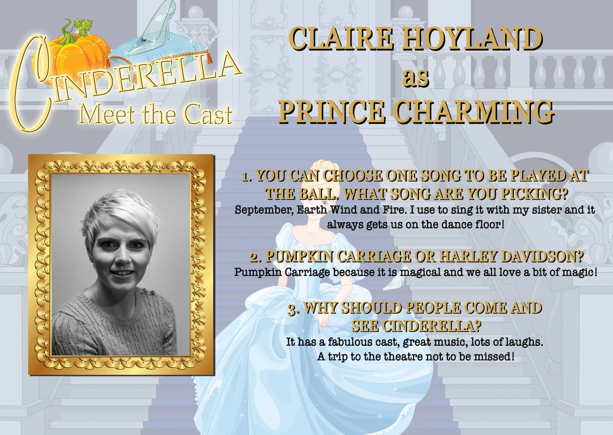 LIDOS_LEEDS's tweet image. ✨ Meet The Cast Monday ✨

Next up we have the wonderful Claire who will be taking to the stage as Prince Charming. 

Will the prince ever find his princess? Book to find out! 

@carriageworks_
21st - 29th January 2022
Tickets: bit.ly/CinderellaLIDOS