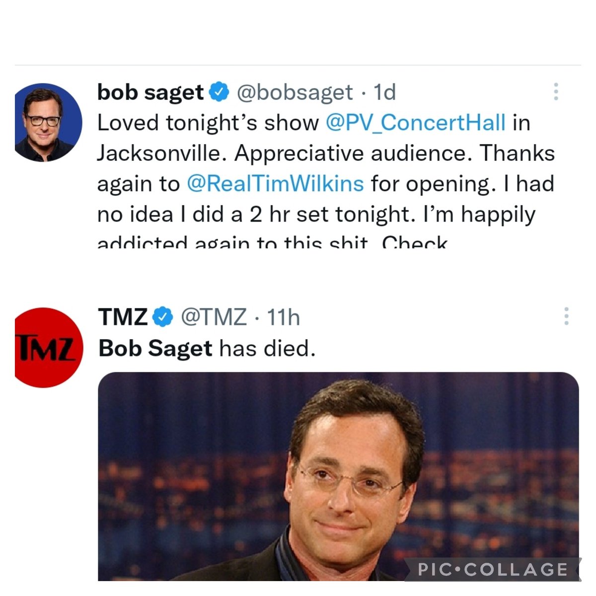 Well, if you're going to go, this is the way to do it...loving your life, doing what you love, and going in your sleep. He was far too young imo, but he was happy. Rip #bobsaget