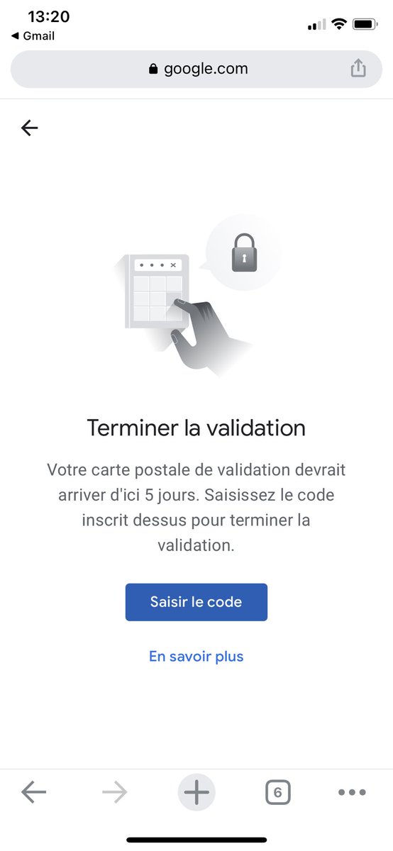 MathildaBrn's tweet photo. @GoogleMyBiz bonjour. Cela fait plusieurs semaines (voire mois) que ma demande de modification de ma fiche entreprise a été faite et je n’ai tjs pas reçu mon code de validation. #help me please 🙏 https://t.co/TKU85APJx0