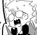 "Eh?!  What's wrong-  Is there a villain around?"

Oh no!!  How's Alfred going to rectify this situation..