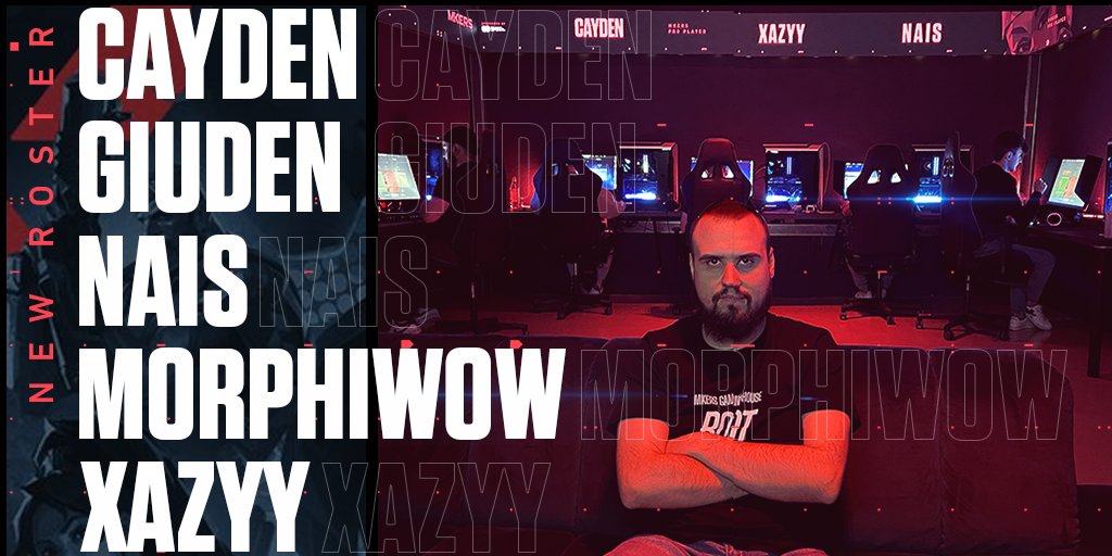 Da oggi anche Mkers ha il suo team di agenti pronti a conquistare Valorant! <a href="/Morphiw0w/">Morphi</a> @xazyyyy1 @naaiis1 @Giuden51 <a href="/caydenVAL/">caydeN</a>  <a href="/simozVAL/">Simone Giovannini</a>  <a href="/HaigoMkers/">MKERS Haigo</a> sono carichi e non vedono l’ora di mostrarvi le loro skill!! Rimanete connessi 🔥🔥
#Mkers #valorant #riotgames #esports #gomkers