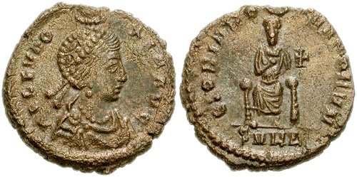 La moneta in bronzo nel RIC X bit.ly/3nxLotx #numismatica #monete #collezionismo