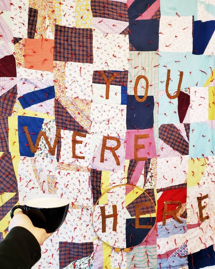 Catch this amazing art by @katrinamakes.things before it leaves us on Saturday &amp; snatch up a Smoky Fog while you're at it! instagr.am/p/CYjbOAVupE8/