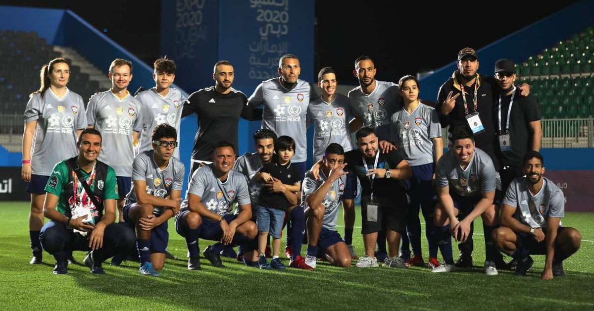 brazil_pavilion's tweet photo. Kudos to #AllStar Director Raphael for his crucial opening goal & for entering the semifinals with @samnasri8, @m.benatia5, @mbarkboussoufa14, @noufinho10, @maes_packm, @omaryabroudi & @kbelhoul as #TeamNasri, playing against #TeamPatman, #TeamSalgado & #TeamBac! (2/2) https://t.co/5dpmObeJsb