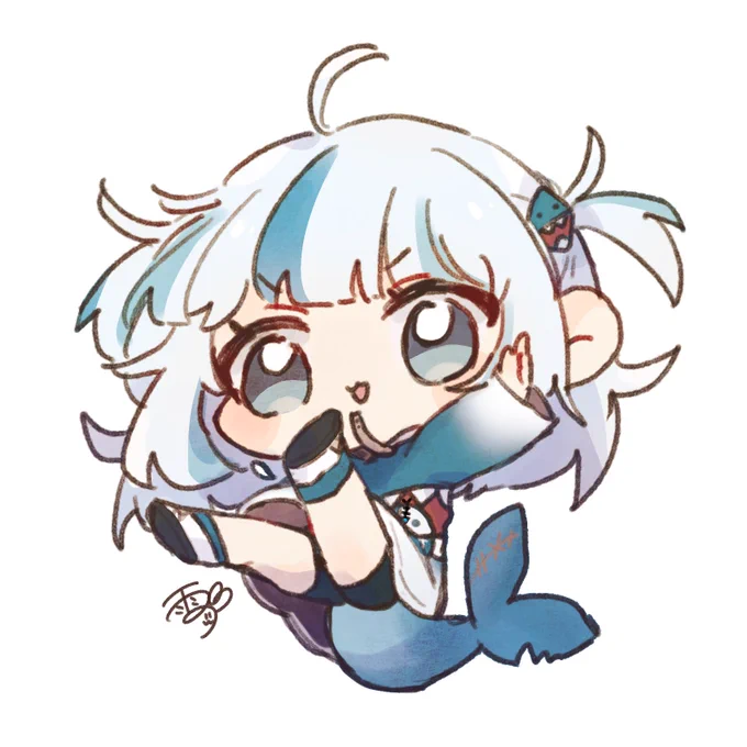かわいい🦈 #gawrt 